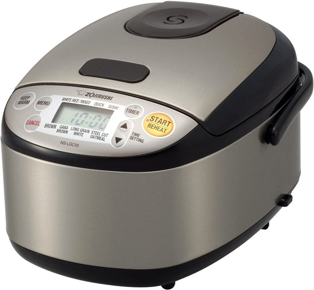 Zojirushi NS-LGC05XB BEST SMALL RICE COOKERS OF 2022 REVIEWS