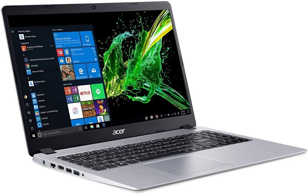 Acer Aspire 5 Slim Laptop-Best modest PC for the CRICUT Configuration