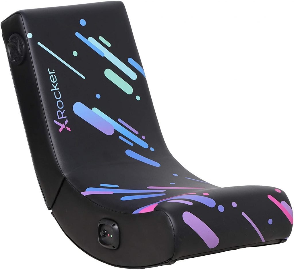 X Rocker Galaxy 2.0 BT Printed Floor Rocker Gaming Chair