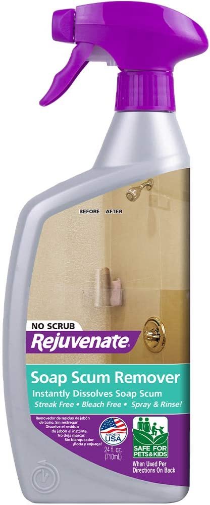 Rejuvenate No Scrub Soap scum remover - The Best Scum Remover