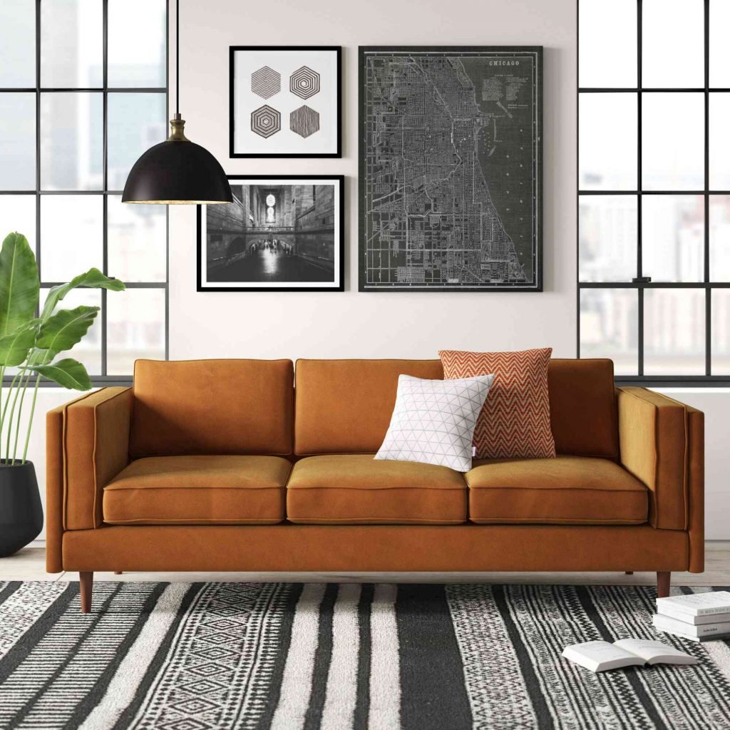  Mid-Century Modern Sofa