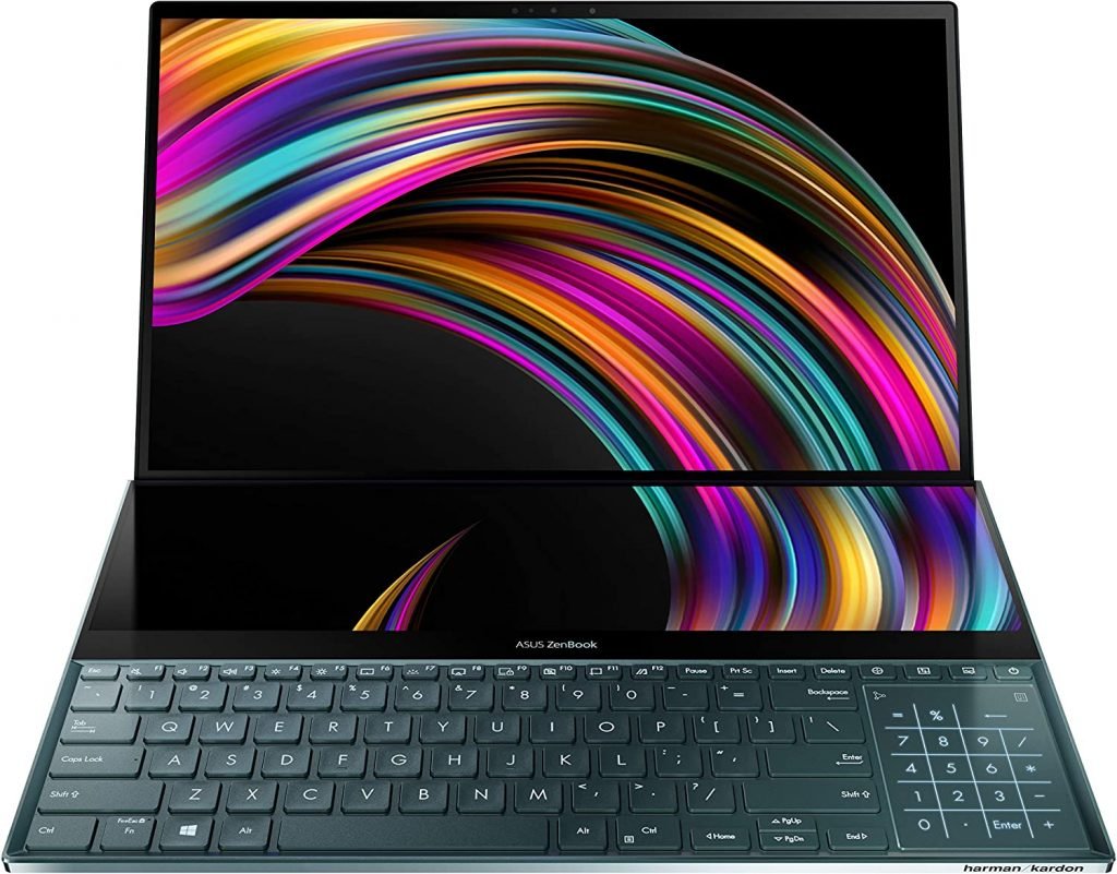ASUS Zenbook Pro Duo - Best ASUS 4k laptop 